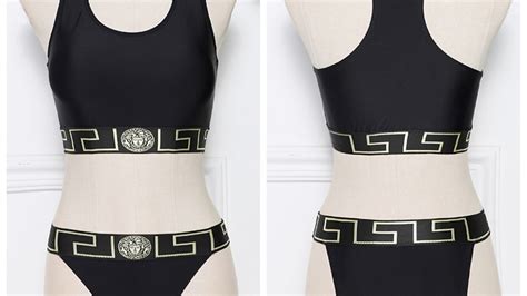 versace 2 piece set women's